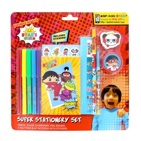 Ryan's World Super Stationery Set £8.99